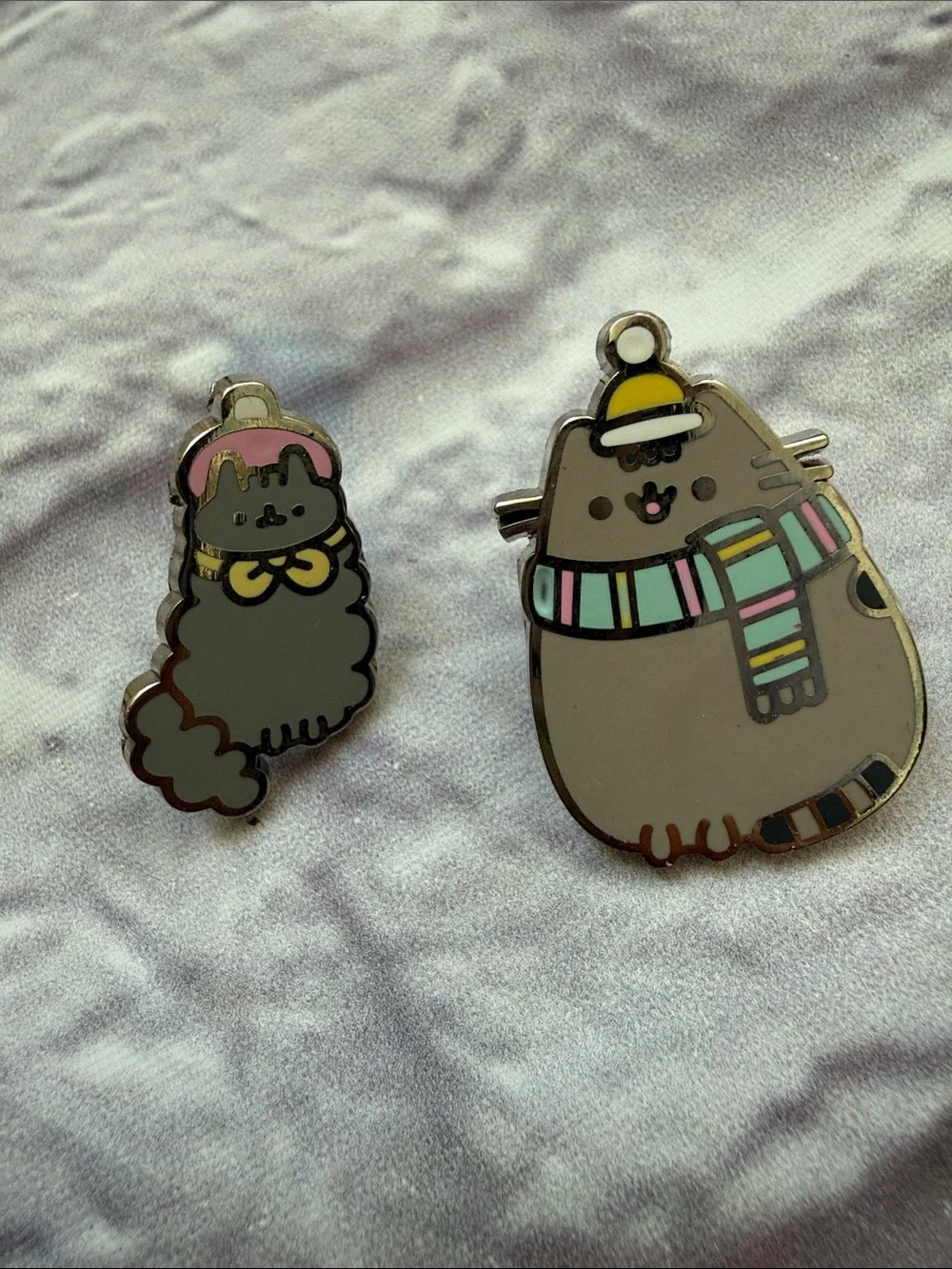 Pusheen set of three pins